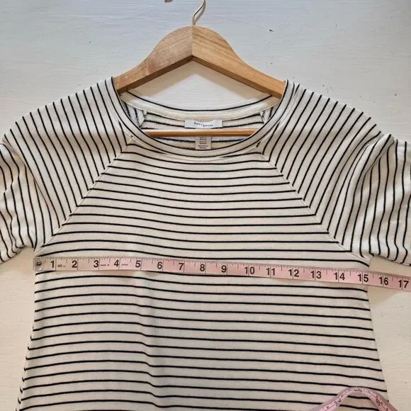 Daily Ritual Dress Women Size S Comfy Soft Stretch Tapered Wrist Striped - Picture 11 of 14